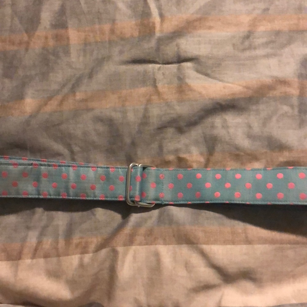 Polka dot size medium J.McLaughlin ribbon belt